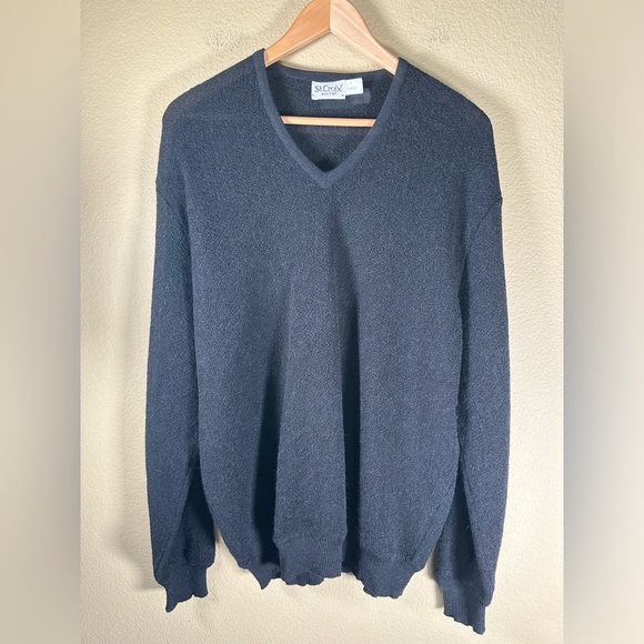 St. Croix Other - St. Croix Men's Knitted Alpaca Wool Sweater